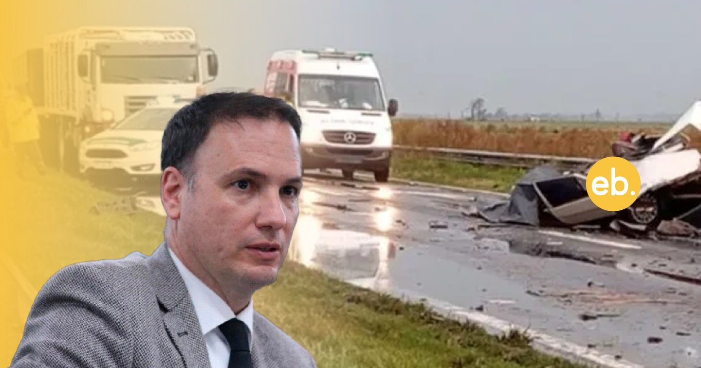 Lisandro Enrico, el Ministro de Obras Públicas, contra Milei por los accidentes en las rutas