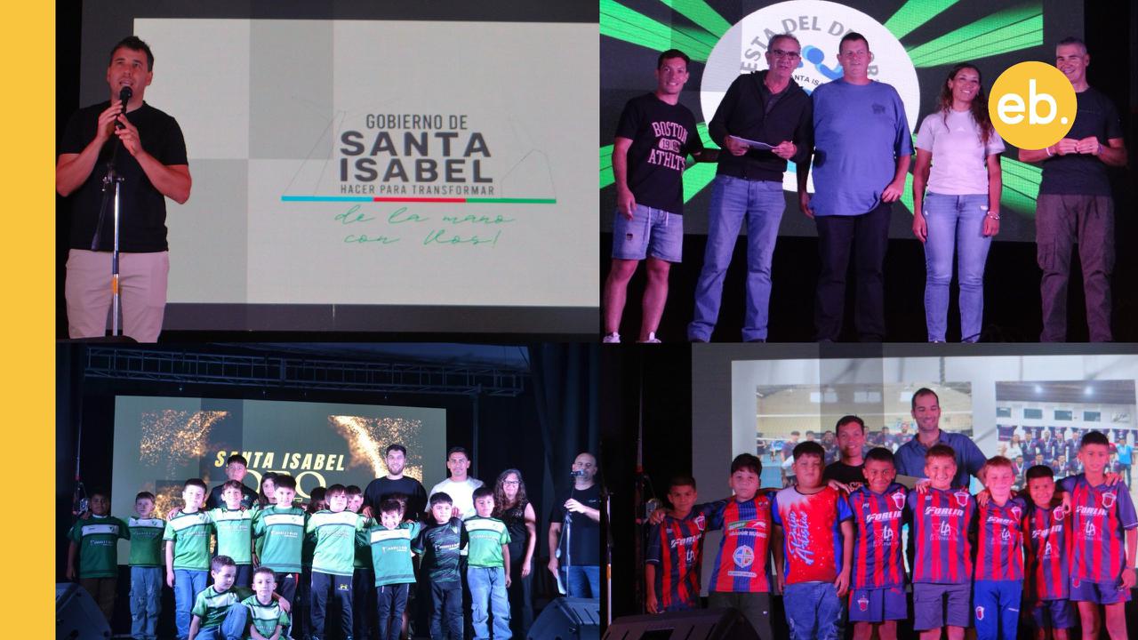 Santa Isabel y una gran fiesta del deporte