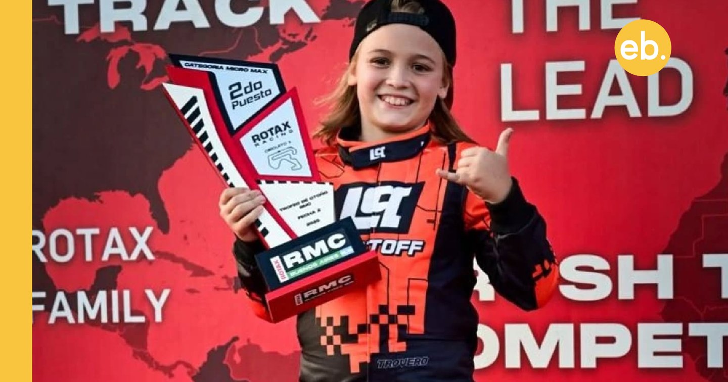 Karting y orgullo venadense: gran actuación de Atilio Trovero en Buenos Aires