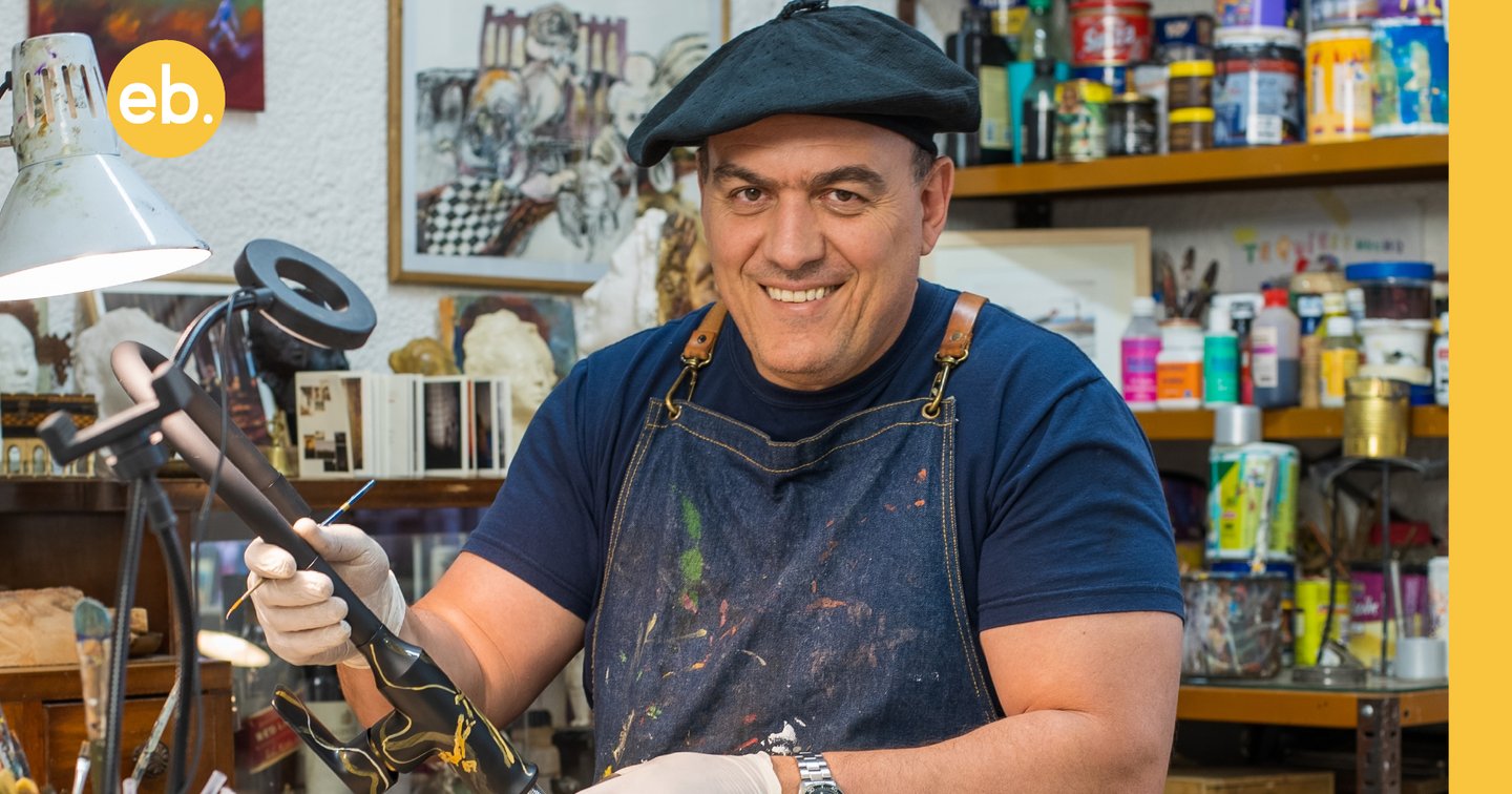 Mauro Calderone presenta una muestra de arte en Galería Picasso