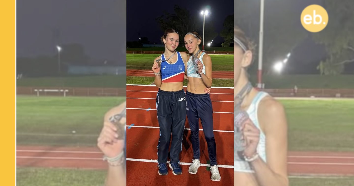 Orgullo venadense: Camila Vilanova tuvo una gran participación en el campeonato nacional de atletismo