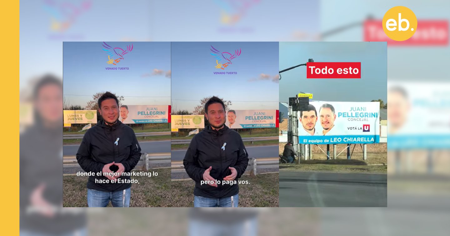 Agrupación libertaria acusa al Municipio de Venado Tuerto de hacer campaña a favor de la “U” con la plata de los vecinos