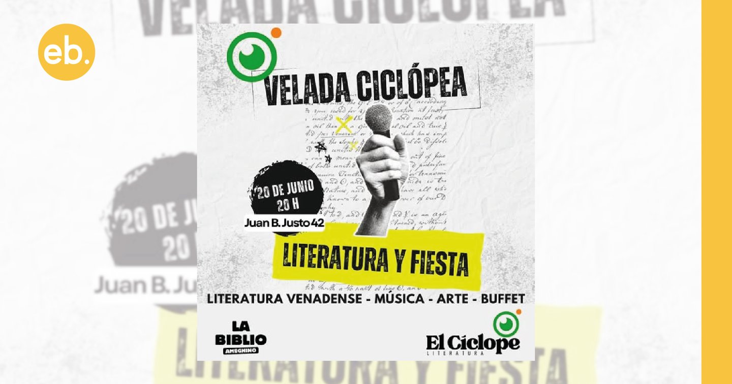 Se viene una nueva “Velada Ciclópea” en la Biblioteca Ameghino