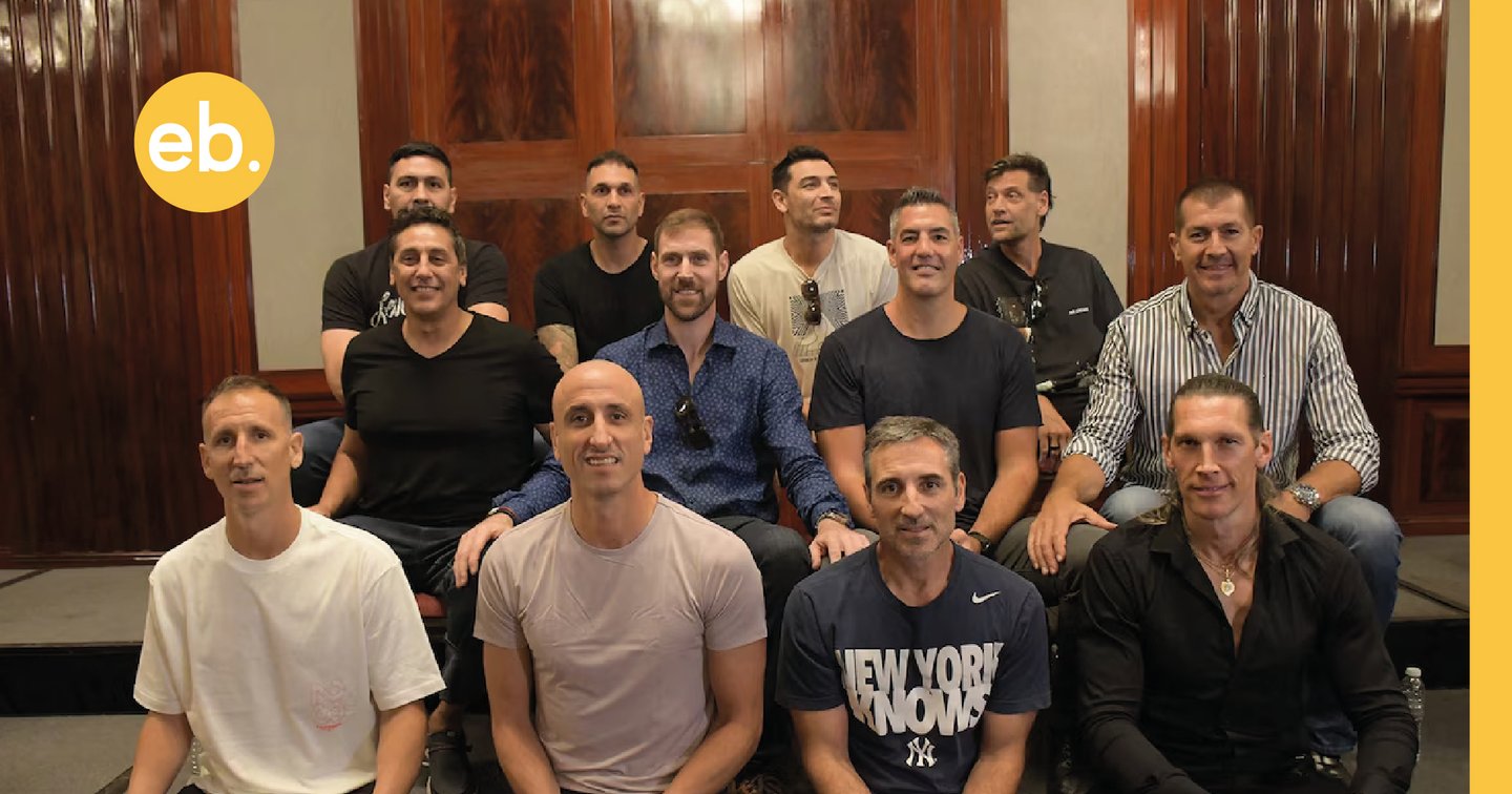 El venadense Walter Hermann presente en el reencuentro de la “Generación Dorada”